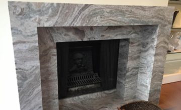 Getting Creative: Natural Stone Fireplaces, Flooring and Bar Tops